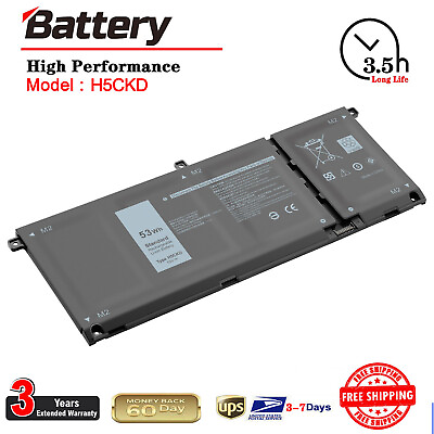 #ad 100%Fit Battery for Dell Vostro 5300 5301 5401 5402 5501 5502 Series 9077G H5CKD $35.99