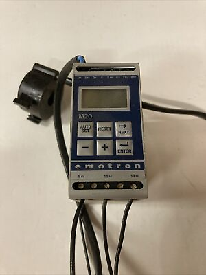 #ad #ad EMOTRON M20 Shaft Power Monitor With Current Transformer CTM010 USED…??? $125.00
