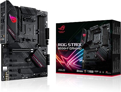 ASUS ROG STRIX B550 F GAMING AM4 AMD B550 SATA 6Gb s ATX AMD Motherboard $129.99
