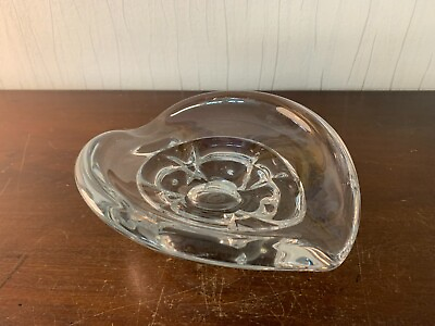 #ad Cup Ashtray Empty Pocket Crystal Of Saint Louis $394.60