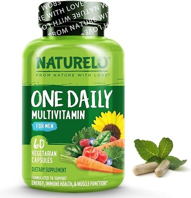 #ad One Daily Multivitamin for Men 50 with Vitamins amp; Minerals Organic Whole Fo $33.79
