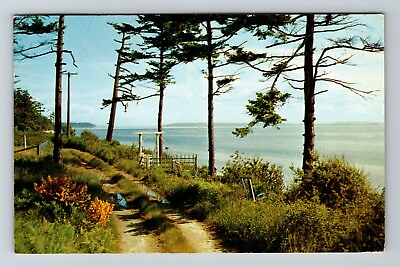 Whidby Island WA Washington Admiralty Inlet On Puget Vintage Postcard $7.99