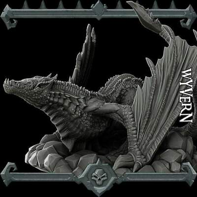 WYVERN Miniature All Sizes Dungeons and Dragons Pathfinder War Gaming GBP 23.99