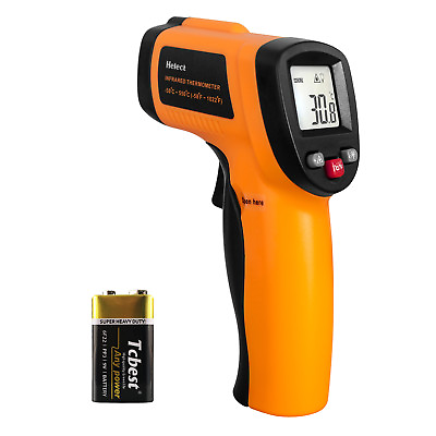 #ad Helect Infrared Thermometer Non contact Digital Laser Infrared Temperature Gun $21.99