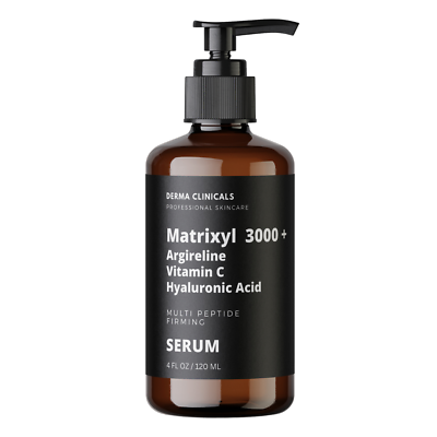 #ad Matrixyl 3000 Argireline Vitamin C Hyaluronic Acid Peptide Wrinkle SERUM 4oz $17.99