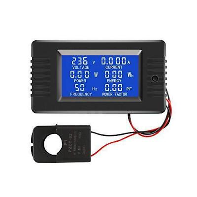 #ad 100A AC 80 260V Battery Monitor Meter LCD Digital Volt Amp Power Multimeter $19.99