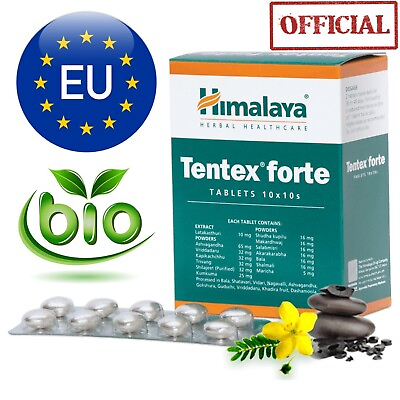 #ad Himalaya Tentex Forte Official Herbals Himalaya 10 tablets Organic EXP.2026 $19.99