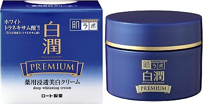 #ad Rohto Hadalabo Shirojyun Premium deep whitening cream 50g white tranexamicacid $27.30
