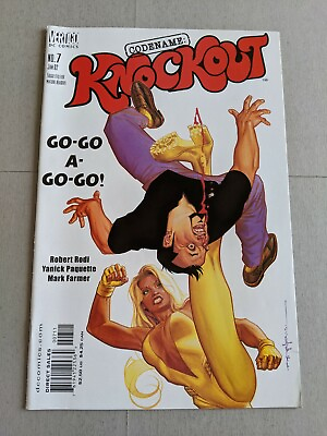 #ad Codename Knockout #7 January 2002 DC Vertigo Comics Rodi Small Farmer C $2.23