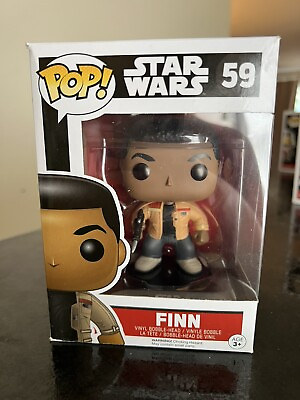 #ad Funko Pop Star Wars The Force Awakens Finn Figure #59 $8.00