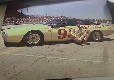 #ad 1970’s Don White Monte Carlo Lounge Dodge Racing 8x10 Pose Photo Milwaukee Mile $9.99