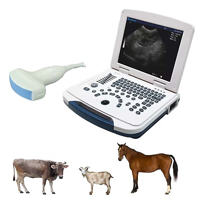 #ad Laptop Veterinary Ultrasound Machine Scanner Convexprobe for Pet Vet Pregnancy $1359.00
