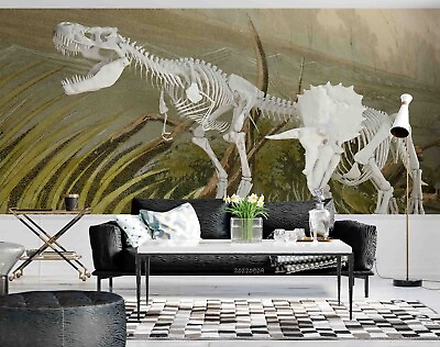 #ad 3D Dinosaur Fossil Wallpaper Wall Murals Removable Wallpaper 51 AU $249.99