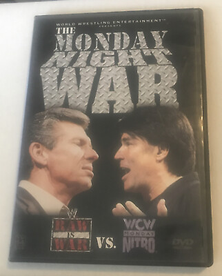 #ad WWE Wrestling The Monday Night War quot;WWE Raw is War VS WCW Monday Nitroquot; DVD $12.74