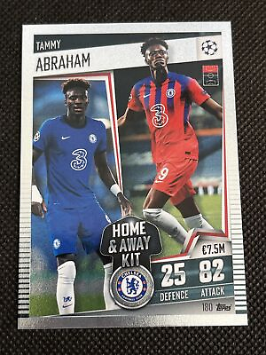 #ad 2020 21 Topps Match Attax 101 Home amp; Away Kit #180 Tammy Abraham Chelsea $4.00