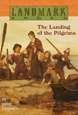 #ad The Landing of the Pilgrims Landmark Books Paperback ACCEPTABLE $3.50