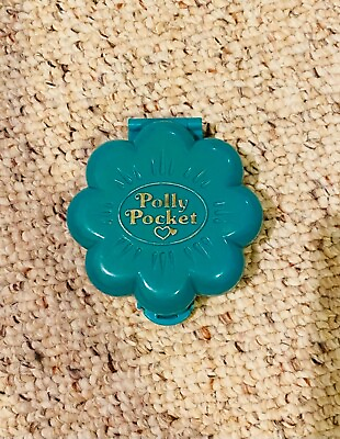 #ad Rare Polly Pocket Water Fun Park bluebird 1990 Compact only $40.00