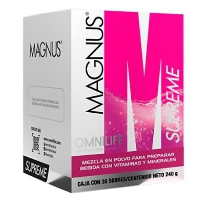 #ad Omnilife Magnus Supreme OML Energy amp; Brain Supplement Box w 30 Packets $33.90