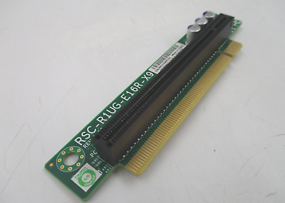#ad Supermicro RSC R1UG E16R X9 1U Passive PCIe x16 Riser Card Tested Working $14.99