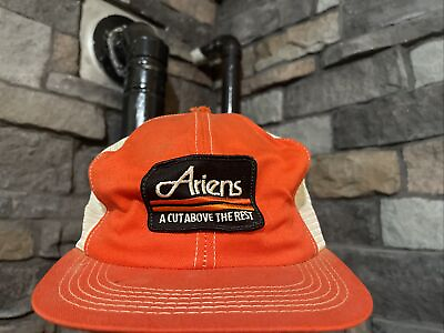 #ad Ariens Vtg K Brand RARE #x27;A Cut Above The Rest#x27; Snapback Mesh Trucker Patch Hat $30.00