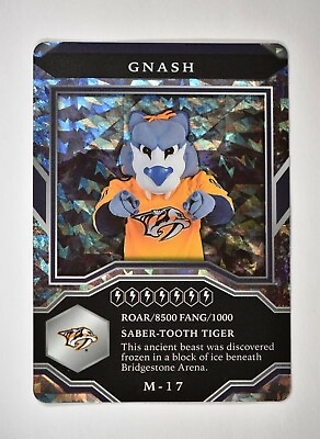 #ad 2021 22 MVP Mascot Gaming Cards Sparkle #M 17 Gnash Nashville Predators $4.99