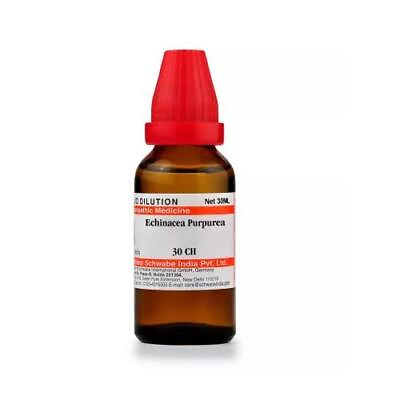 #ad Willmar Schwabe India Homeopathic Echinacea Purpurea Dilution 30ml $12.59