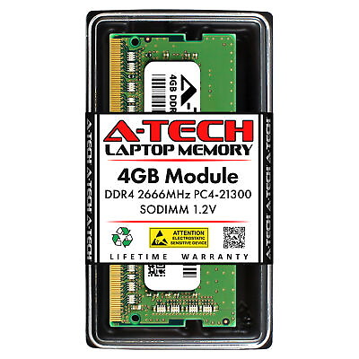 4GB DDR4 2666 MSI GL73 GF65 Thin 10UE GF65 Thin 10SDR GF63 Thin 10SCS Memory RAM $19.99