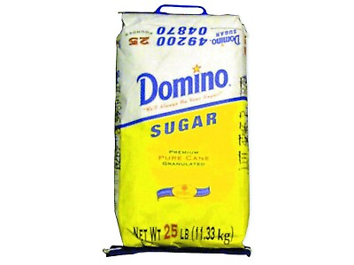 #ad Bulk Sweetners Sugar Premium Pure Cane Granulated 25 Lb.25 $38.70