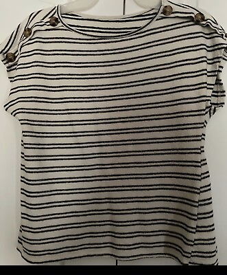 #ad women#x27;s short sleeve t shirt size medium $6.00