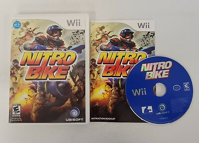 #ad Nitro Bike Nintendoo Wii ATV W Manual amp; Tested FAST SHIPPING $7.99