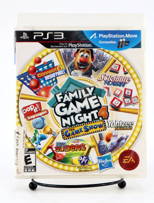 #ad Family Game Night 4: The Game Show Sony PlayStation 3 PS3 Complete CIB Tested $5.99