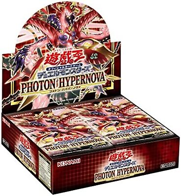 #ad Konami Yu Gi Oh OCG card PHOTON HYPERNOVA BOX Free Ship w Tracking# New Japan $45.00