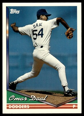 #ad 1994 Topps Omar Daal Los Angeles Dodgers #29 16931 $1.49