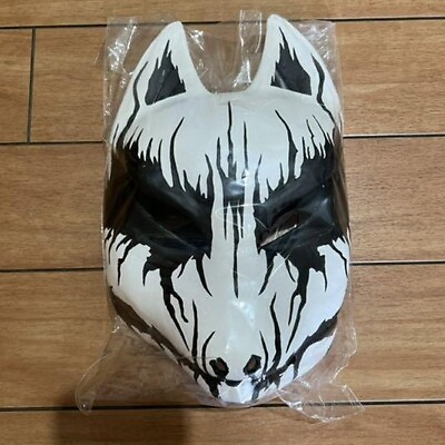 #ad BABYMETAL Fox Mask White Black Natural Latex Limited Japan Five Kitsune Festival $148.98