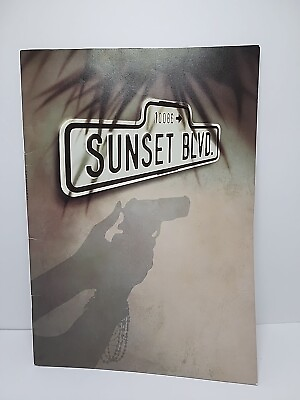 #ad 1994 Betty Buckley quot;SIGNED Sunset Boulevardquot; Souvenir Programed London April 19 $150.00
