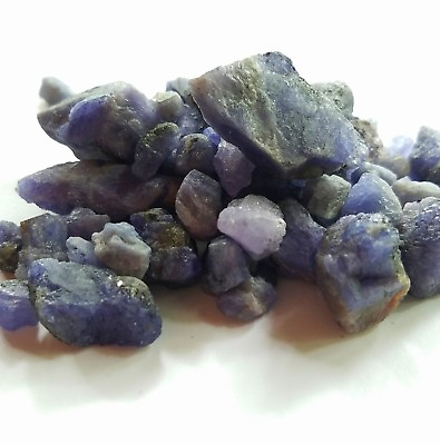 #ad 500 Carats Natural Tanzanite Unheated Gems XSmall Rough Mineral US seller $49.99