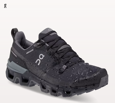 #ad SALLE⚡Women#x27;s ON CLOUDWANDER WATERPROOF Running Shoes Black Eclipse sizes US $148.00