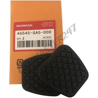 #ad NEW OEM 2X Brake Clutch Pedal Rubber Cover Pads fits Honda Civic Accord Acura US $11.49