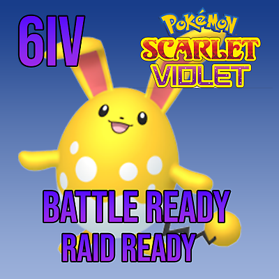 ✨SHINY RAID READY 6IV AZUMARILL with Shell Bell Pokemon Scarlet and Violet CHEAP $2.99