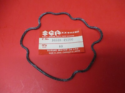 #ad NOS NEW OEM SUZUKI GS1100 GS1150 GS750 OIL FILTER CHAMBER O RING 16518 49200 $10.49