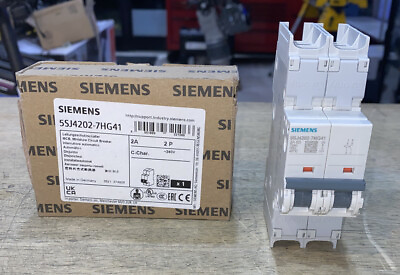 #ad Siemens 5SJ4202 7HG41 Circuit Breaker $60.00