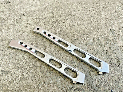 #ad Aluminum Front Rear Chassis Brace for ARRMA 1 7 Fireteam 6s BLX 4WD Truck Sil $24.29