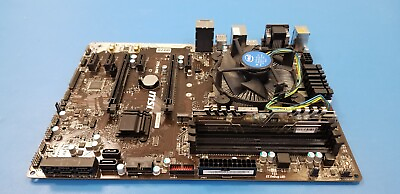 #ad MSI Z170 A PRO Motherboard with i7 6700 3.4GHz CPU and 8GB 2667 DDR4 $199.00
