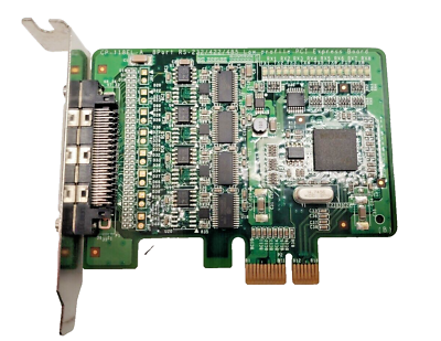 #ad Moxa CP 118EL A 8 port RS 232 422 485 PCI Express x1 Serial Board SFF $899.99