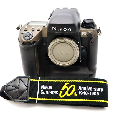 #ad 437 Nikon F5 SLR Firm Camera 50th Anniversary Limited Edition *EXC* w STRAP $700.00