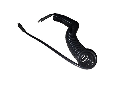 #ad Premium 1 4quot; x 25#x27; Air Compressor Coil Hose Spiral Polyurethane With Swivel Ends $24.99