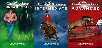 #ad Clinton Anderson Fundamentals Intermediate Advanced Horse Riding complete set $119.99