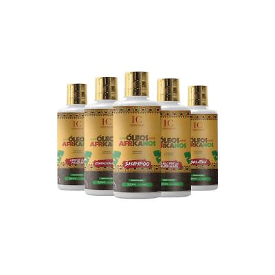 #ad Hemerson dos Cachos Oleos Africanos Curly Hair African Oils Treatment 5 x 300ml $85.00