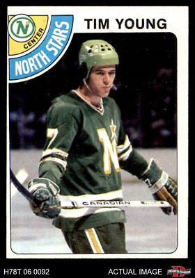 #ad 1978 Topps #138 Tim Young North Stars 3 VG $0.99