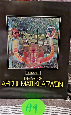 #ad GOD JOKES L#x27;arte di Abdul Mati Klarwein stampa 2d 1976 ULTRA RARO EUR 120.00